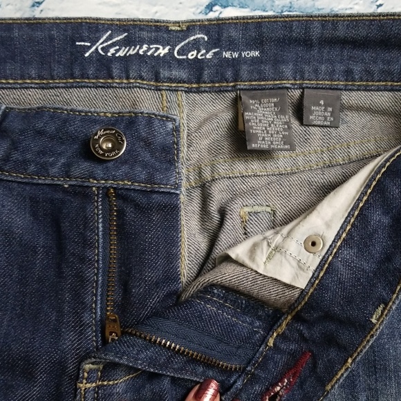 Womens Kenneth Cole Straight Leg Jeans - Picture 3 of 5